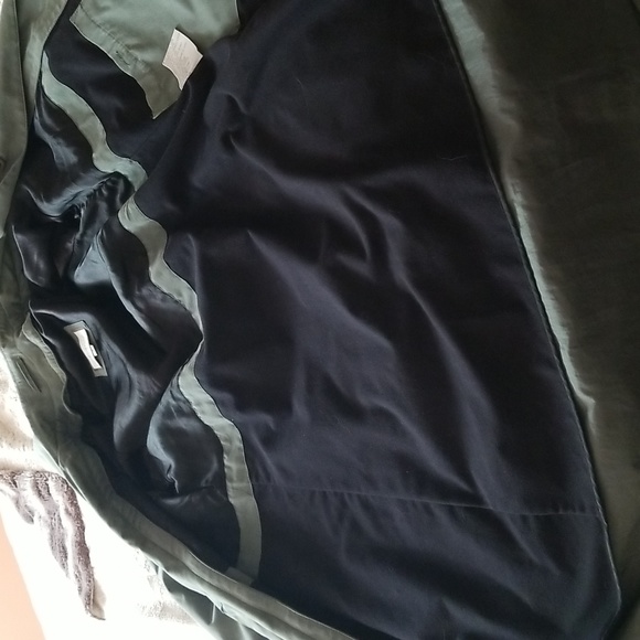 Vintage London Fog Women's Ladies Spring Fall Coat / Sz 6P / Olive Green - Picture 14 of 16